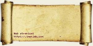 Jana Kićanović vizit kartica